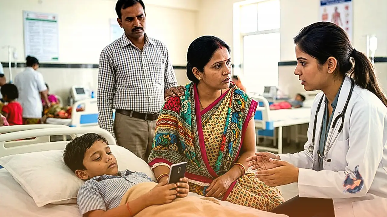 Bihar child goes on two-day hunger strike after mobile recharge expires, doctors warn parents