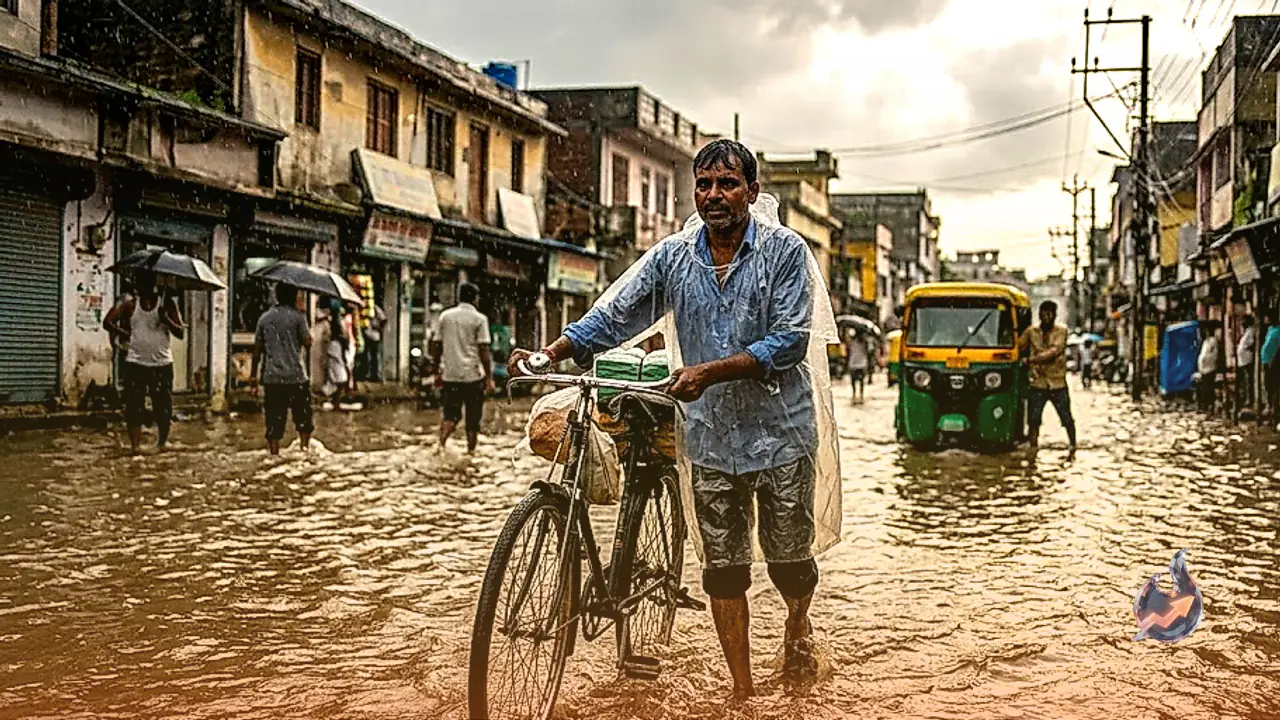 Monsoon Fury Returns to Bihar: Heavy Downpour and Lightning Alerts Issued Across Major Districts