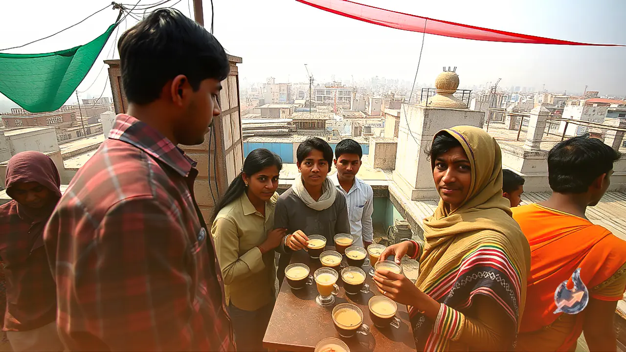 Bihar Youth Sets Up 12 Lakh Rooftop Tea Stall in Jehanabad Serving Jaggery Chai from 10 Rupees