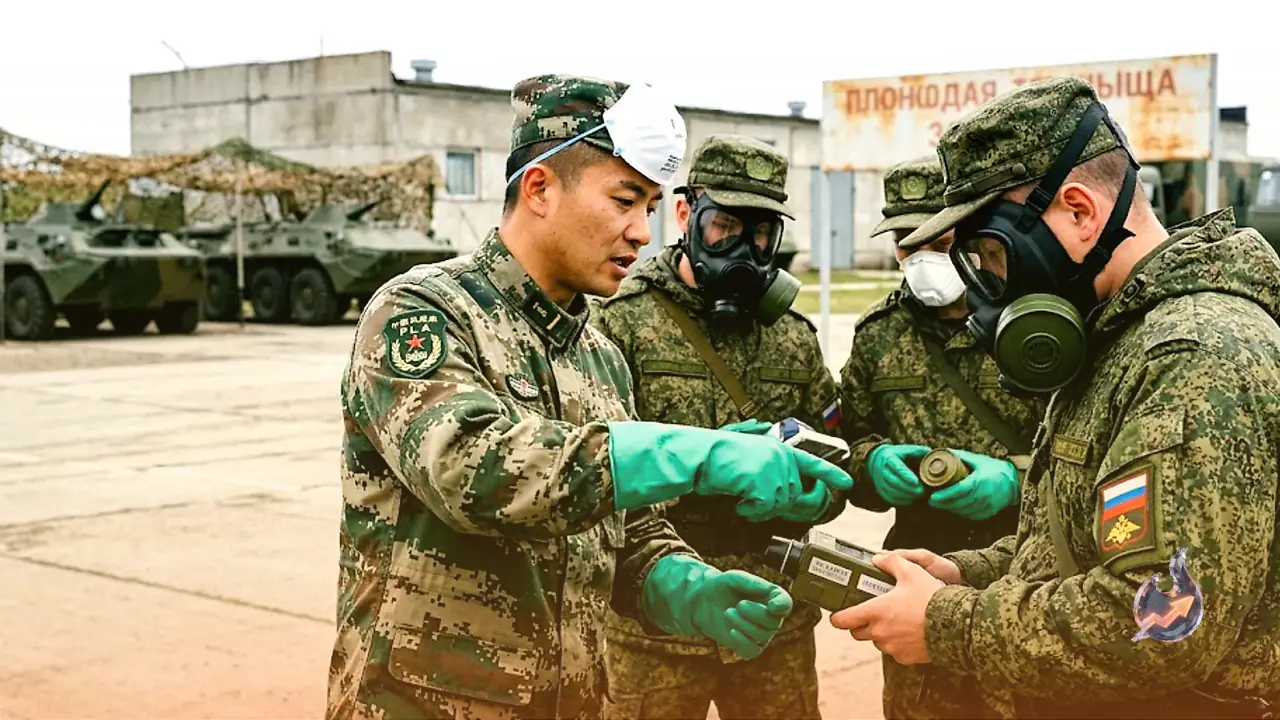 Leaked Documents Suggest China Secretly Coached Russian Troops for Nuclear and Chemical Warfare