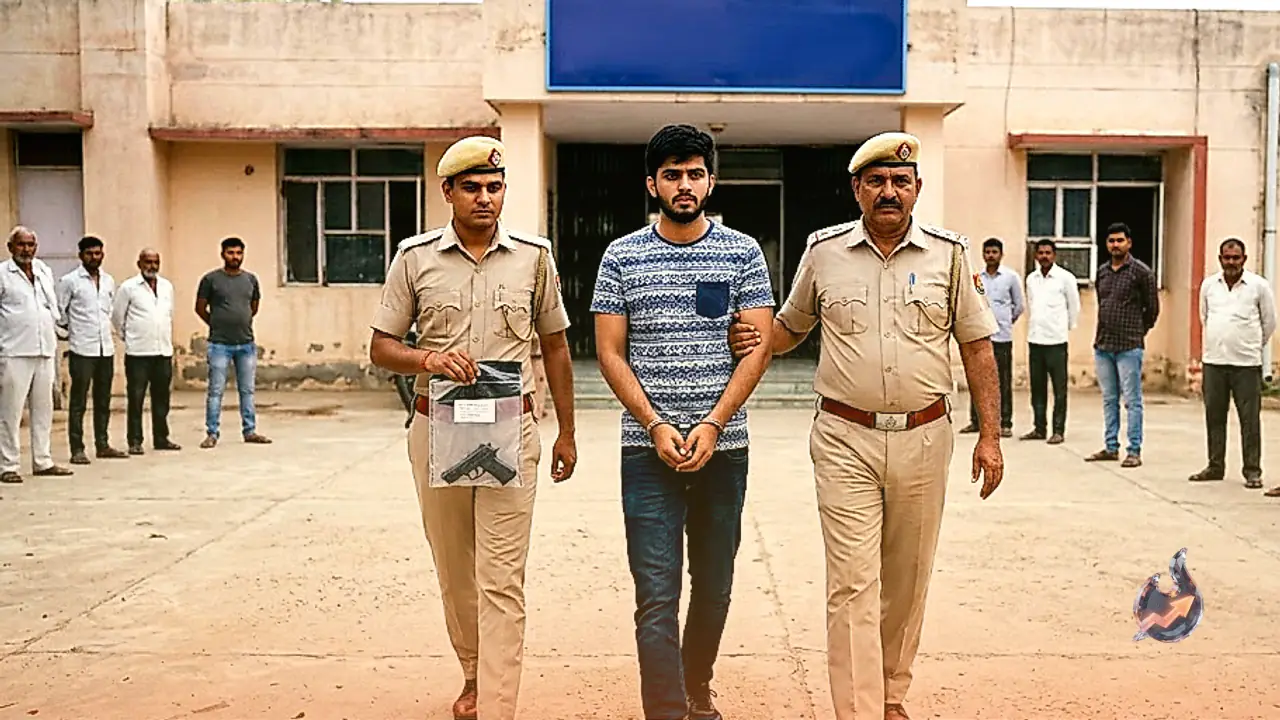 Bikaner Youth Raunak Bishnoi Arrested After Panchu Police Spot Pistol Photo on Instagram
