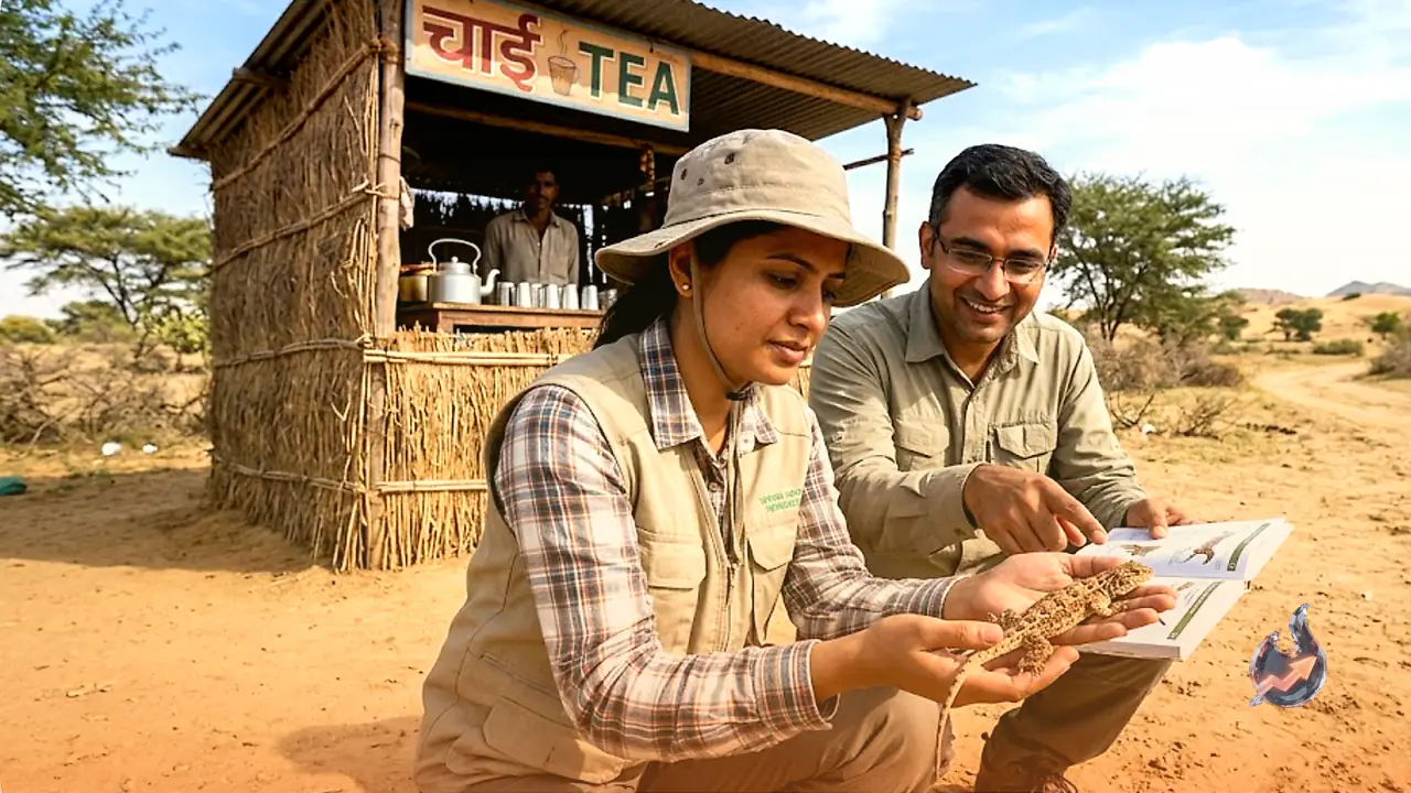 A roadside tea stall in Bikaner led scientists to a lizard species never confirmed in India before