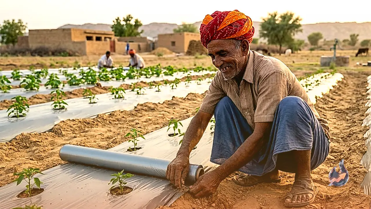 Bikaner Promotes Modern Horticulture With 50 Percent Subsidy on Agricultural Plastic Mulching