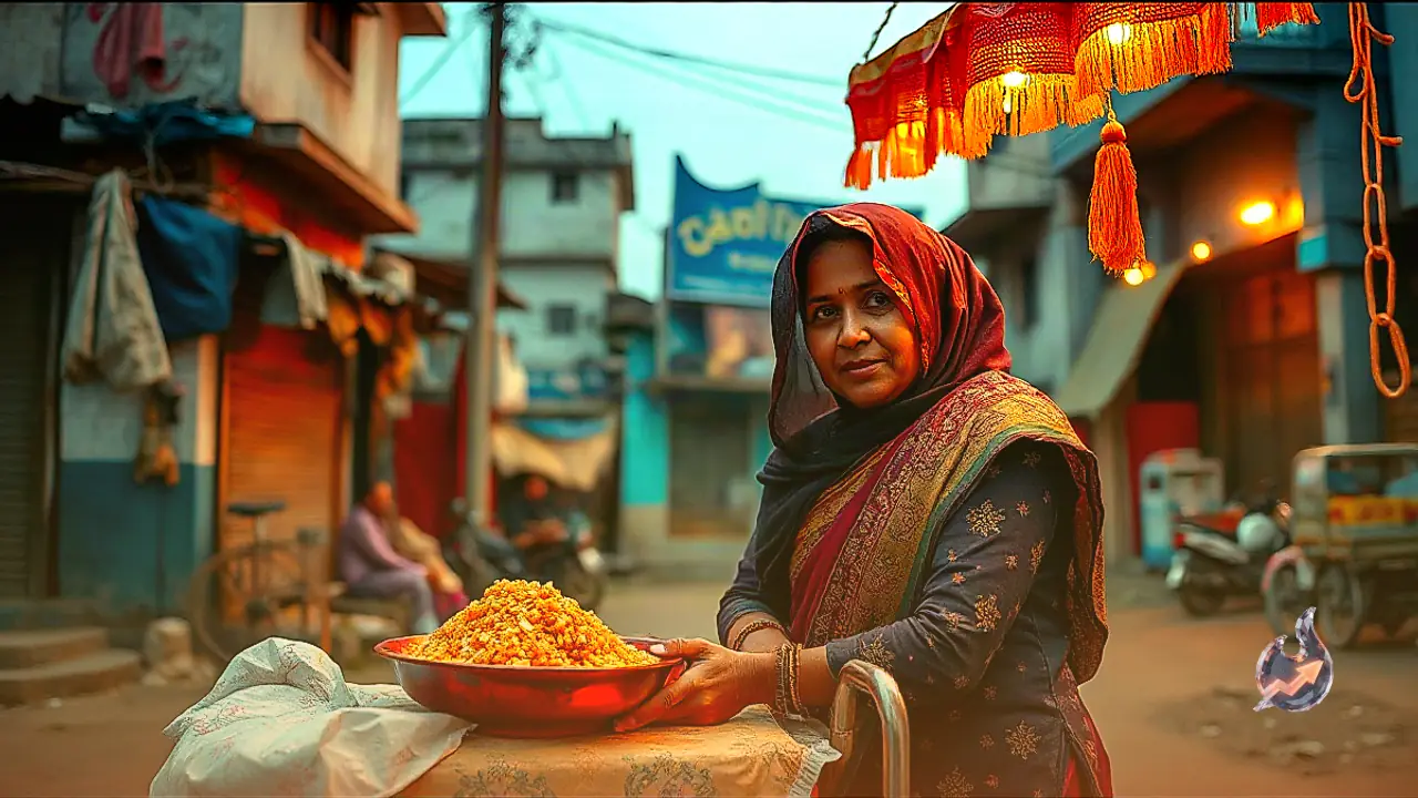 बिलासपुर में भाई के इलाज के लिए भेल-दबेली बेच रही हैं दुर्गा रानी, 11 घंटे की मेहनत से लिख रहीं संघर्ष की दास्तां