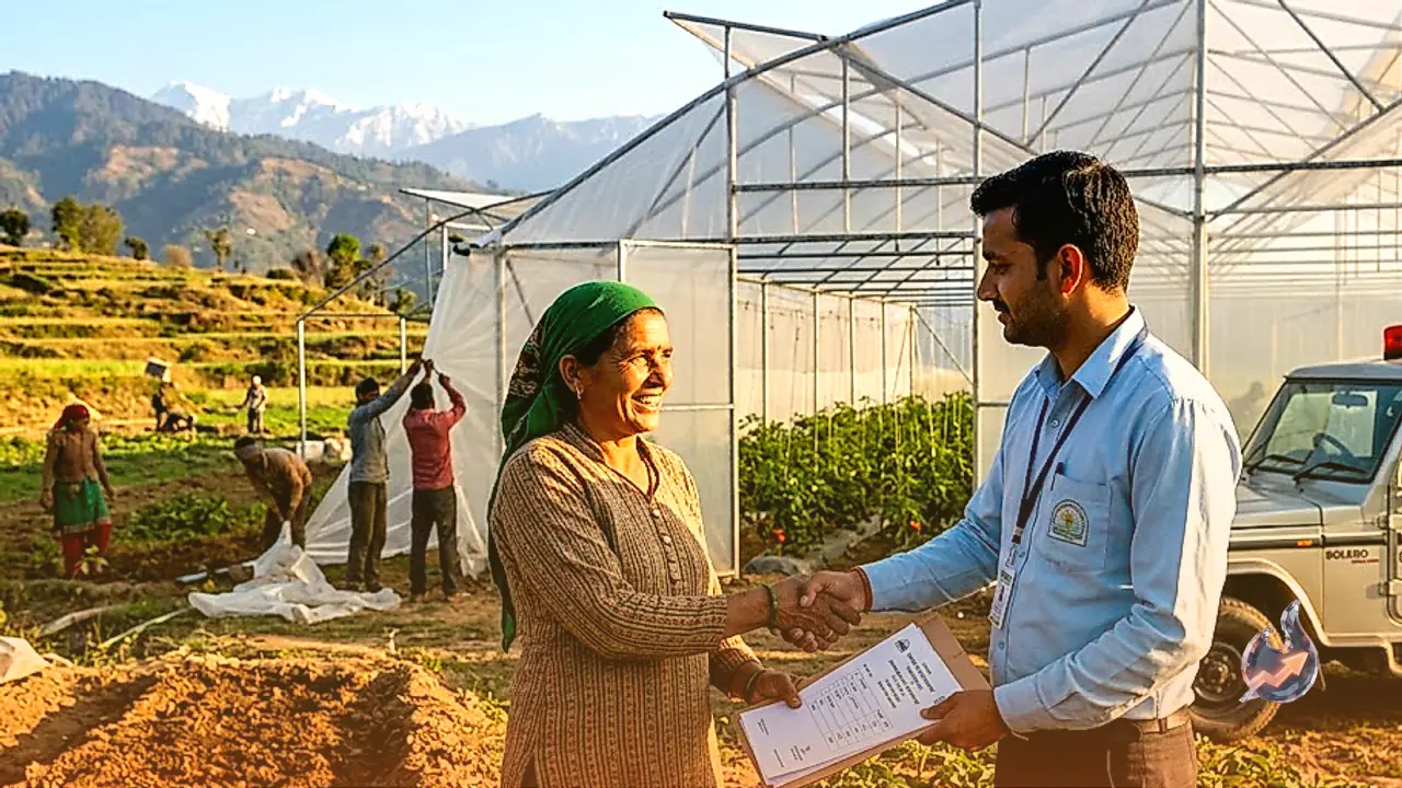 Major Boost for Bilaspur Farmers: 50 Percent Subsidy Announced for Polyhouse Construction