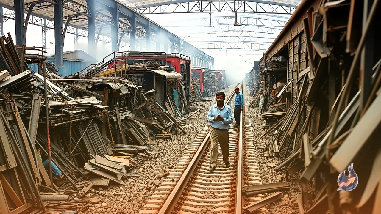बिलासपुर में रेलवे के कबाड़ को मिली नई जिंदगी, कर्मचारियों ने पुराने लोहे से तराशीं शानदार कलाकृतियां