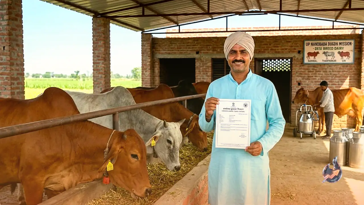 Open Your Own Dairy Without a Bank Loan: UP Offers Up to ₹11.80 Lakh Grant for Rearing Desi Cows, Apply by June 30