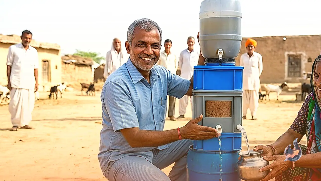 Zero Electricity and Zero Water Waste: Chennai Innovator Chandrasekharan J. Delivers Clean Drinking Water to 5 Lakh Families