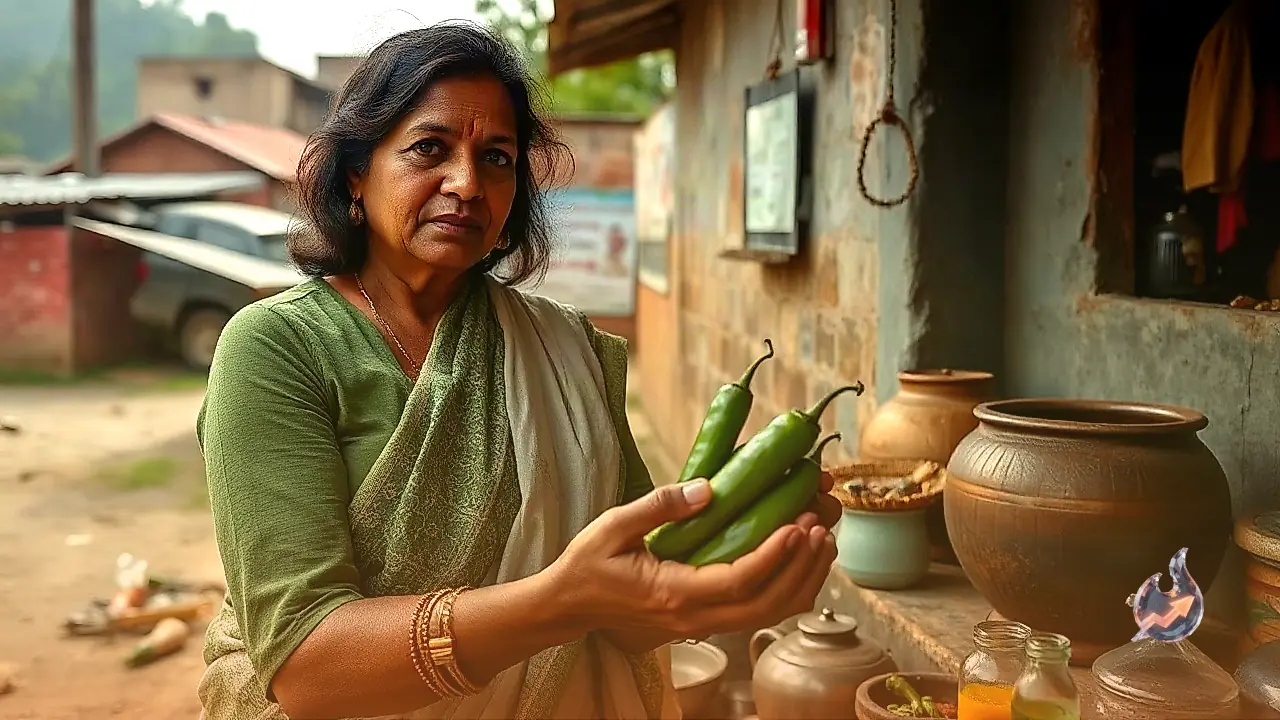 How to Make Oil-Free Spicy Green Chilli Pickle Easily at Home