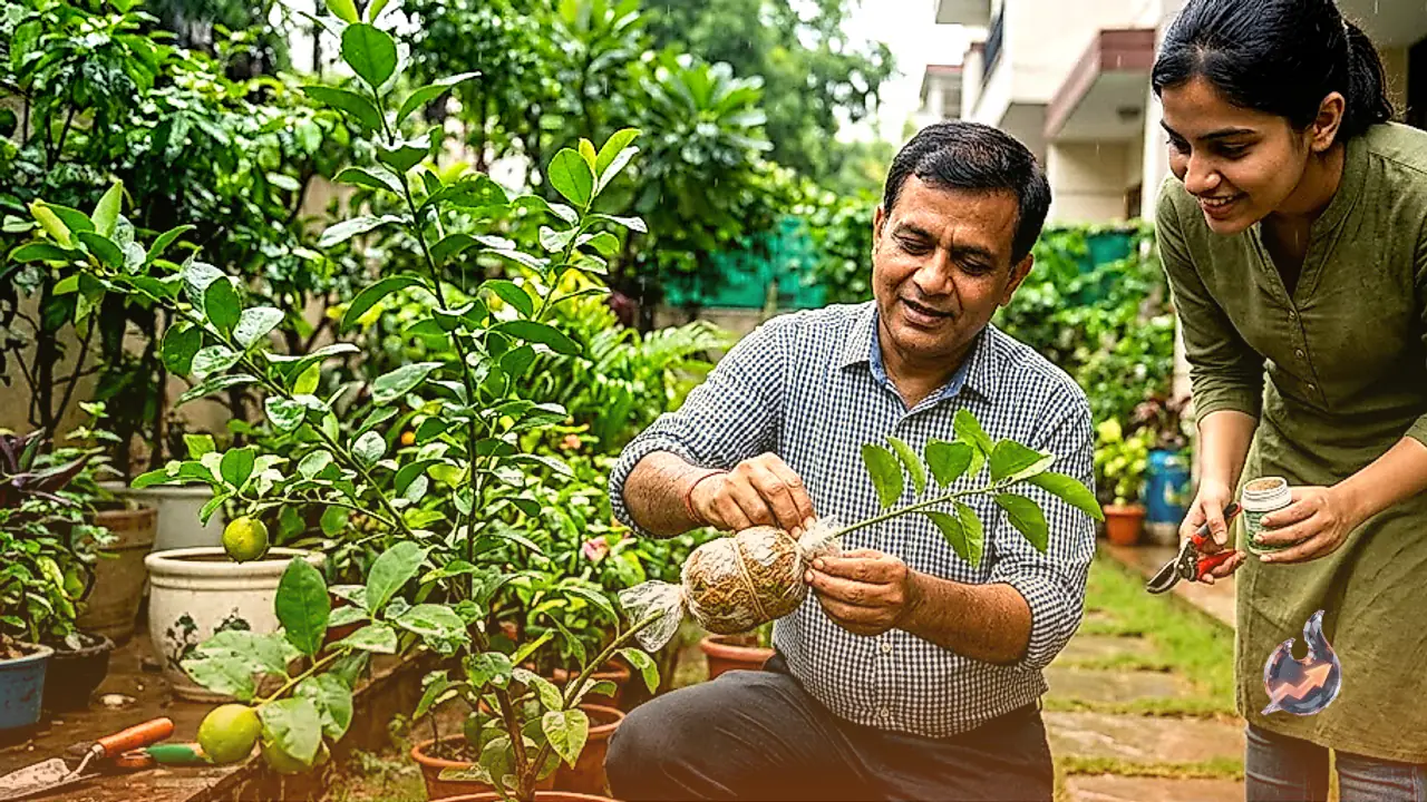 Grow New Lemon Plants at Home Without Spending Money, Learn Two Simple Methods From Dr Puneet Kumar Pathak
