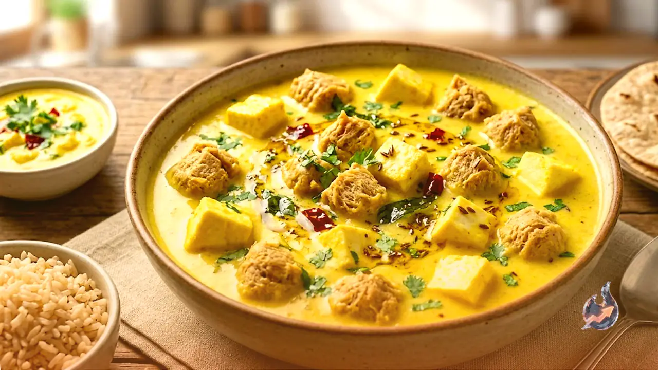 Skip the Fried Pakoras: This Paneer and Soybean Kadhi Packs a Serious Protein Punch