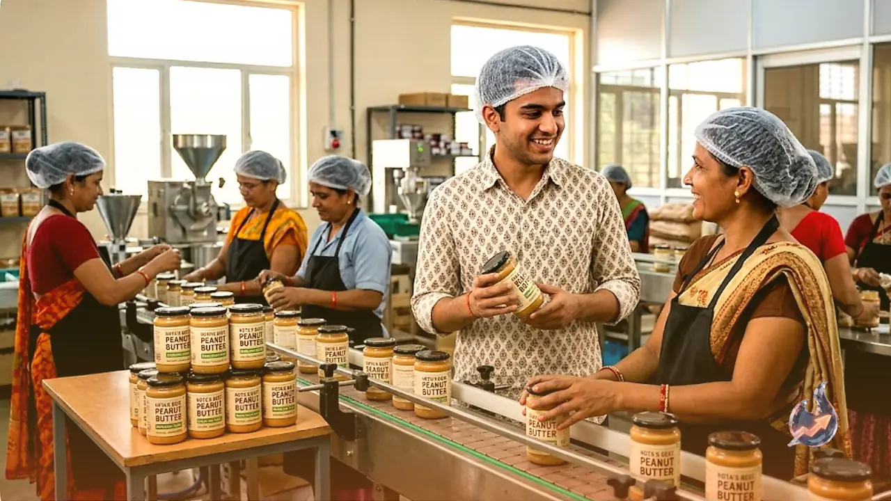 A Palm-Oil-Free Peanut Butter Idea Turned a Kota Youngster's 30,000 Rupees Into a Crore-Worth Brand