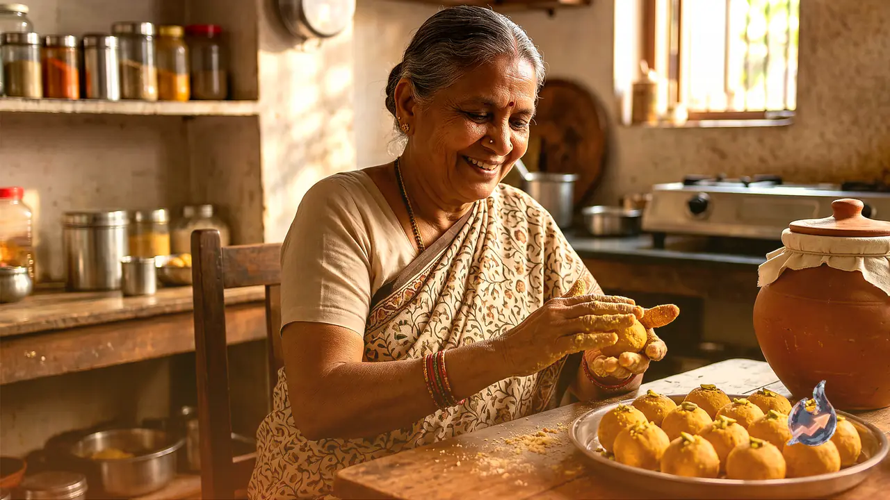 This Homemade Sweet Stays Fresh for a Full Month Without a Fridge, Here Is the Simple Besan Ladoo Recipe