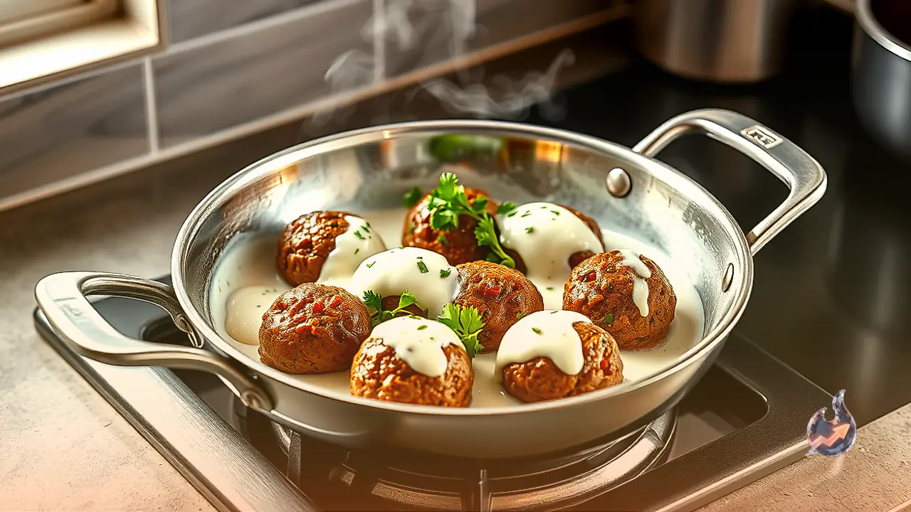 Smashed Beef Kofta Kebabs with Yogurt Sauce