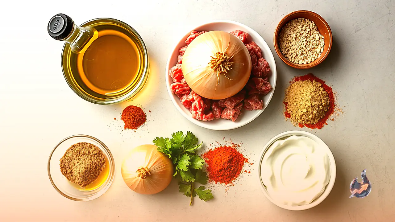 Smashed Beef Kofta Kebabs with Yogurt Sauce