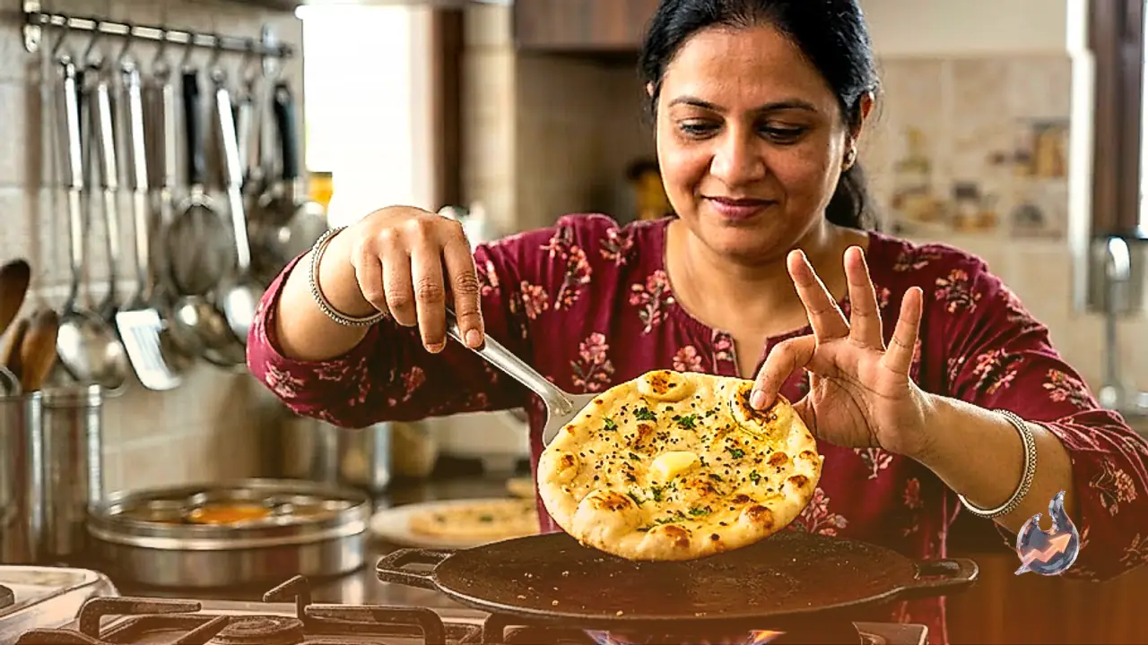 Skip The Tandoor: This Tawa Trick Makes Restaurant-Style Aloo Naan At Home