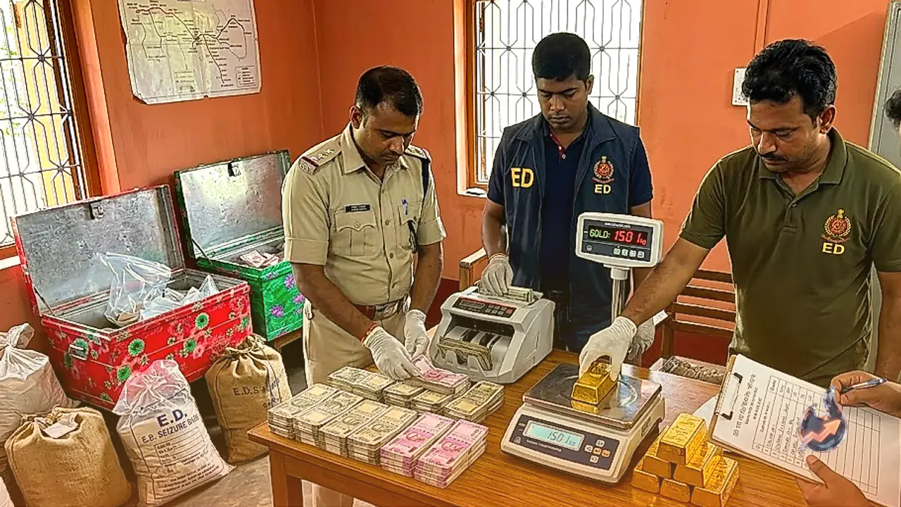 Police Raid in Birbhum Uncovers Over Rs 50 Crore Unaccounted Wealth at Ex Bus Driver Residence Following Dacoit Tip Off