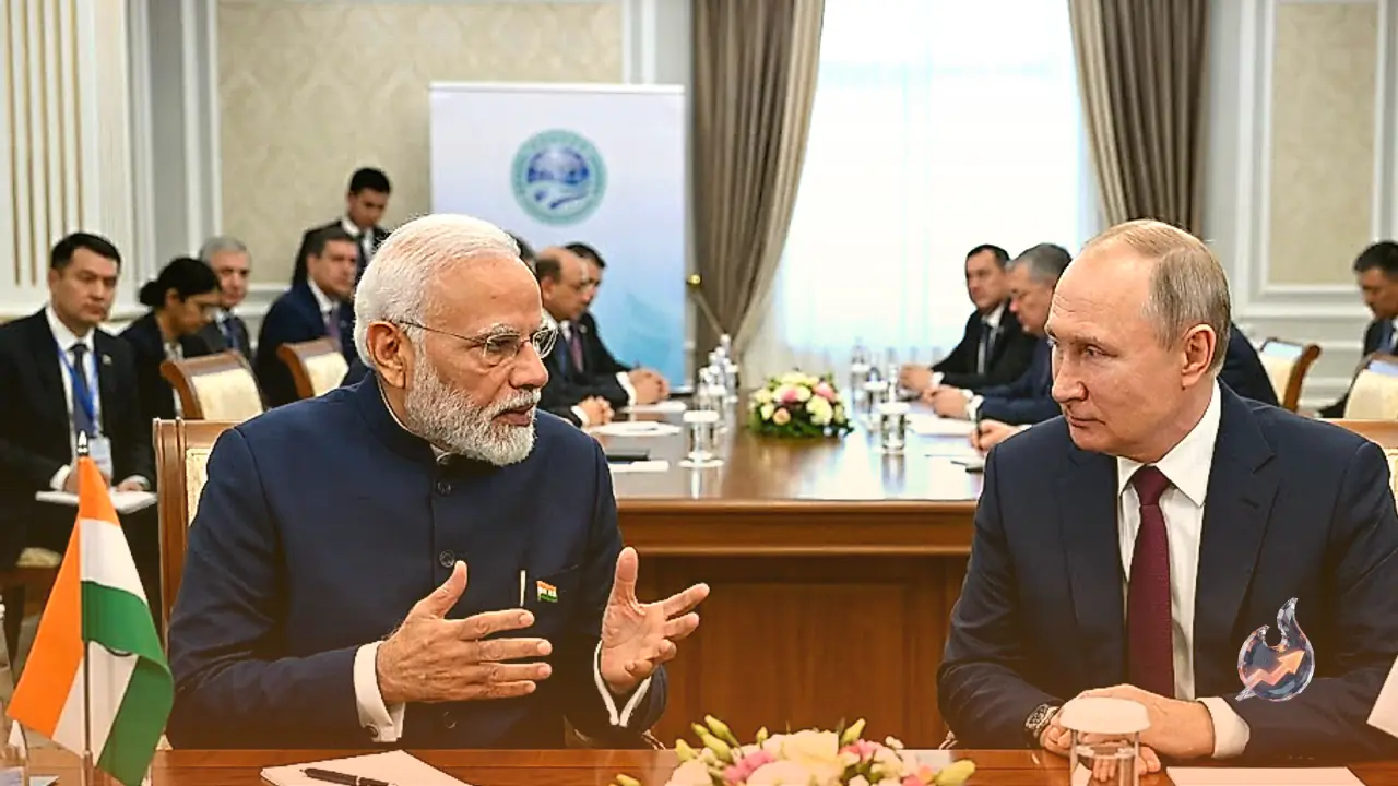 बिश्केक में प्रधानमंत्री नरेंद्र मोदी और व्लादिमीर पुतिन की द्विपक्षीय वार्ता शुरू, जंग रोकने पर जोर
