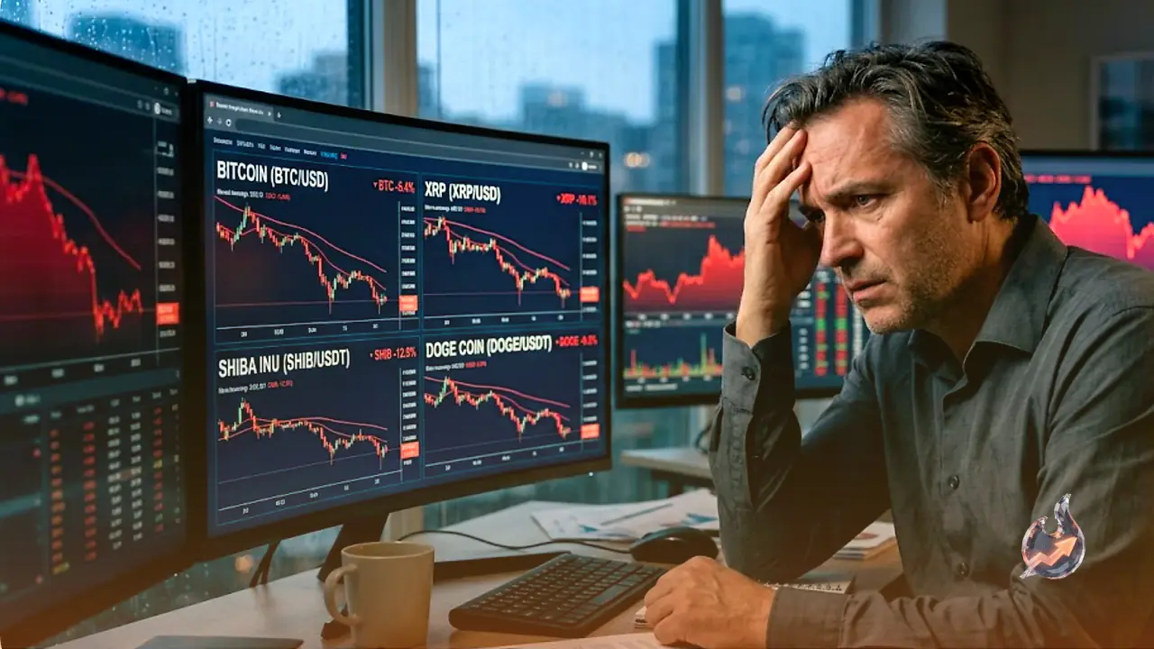 Market Analysis: Bitcoin, XRP, Shiba Inu and Dogecoin Face Continued Bearish Pressure