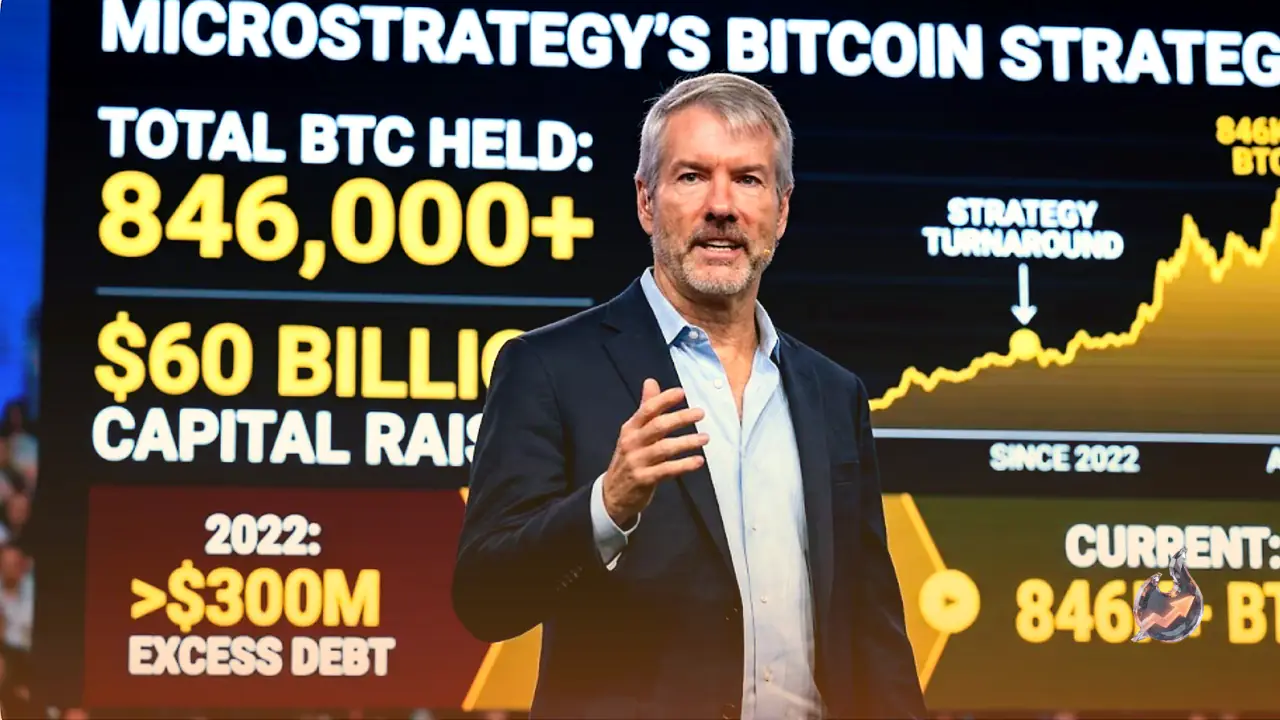 From the Brink of Debt to Over 846,000 BTC: Inside Michael Saylor's Incredible Strategy Turnaround Since 2022