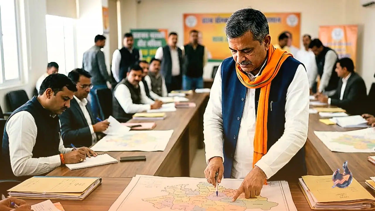राजस्थान में पंचायत चुनाव 2026 की बिसात: मदन राठौड़ के निर्देश पर भाजपा ने 42 जिलों में तैनात किए प्रभारी