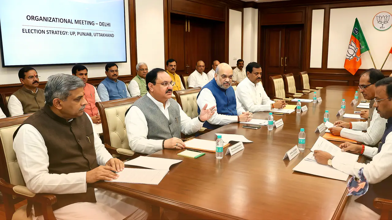 BJP and RSS Hold High-Level Delhi Meeting, Sweeping Organizational Changes Likely Ahead of Five State Elections