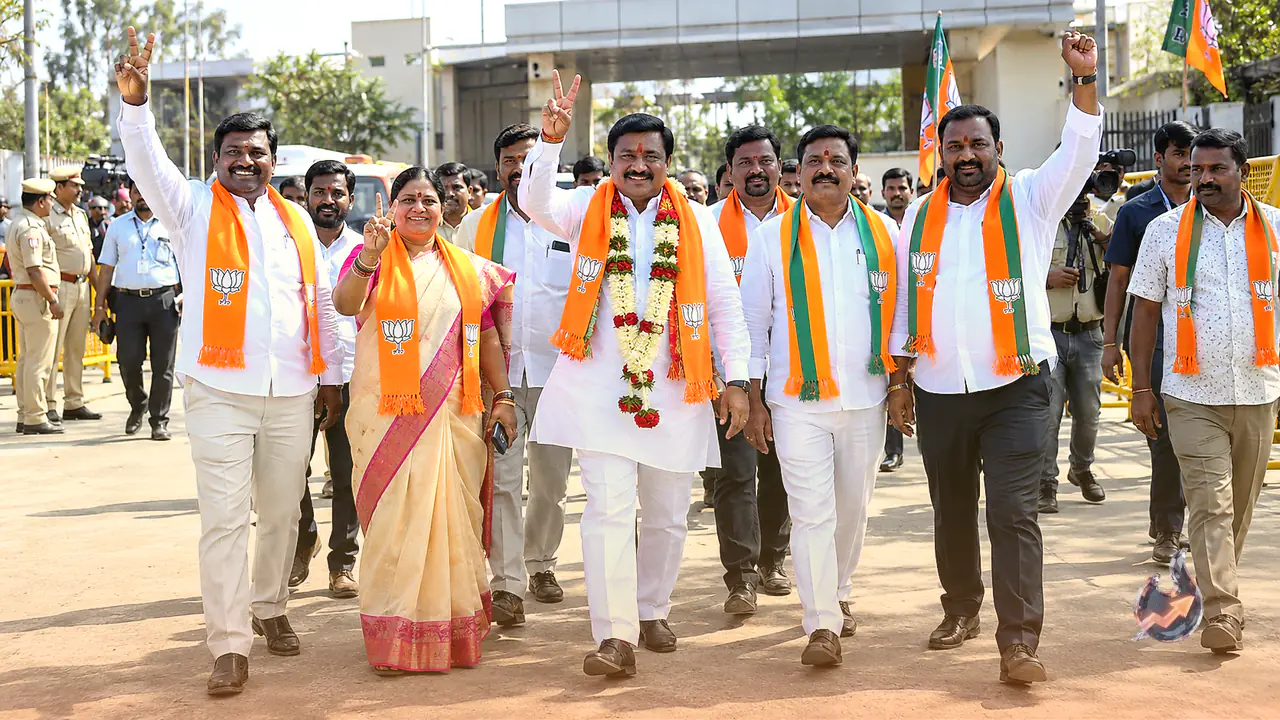 BJP candidate S.V. Sankanur secures massive victory in Karnataka MLC elections