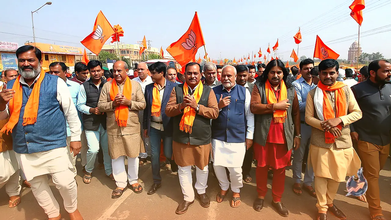 BJP National President Nitin Nabin to Lead Major Padayatra in Rohtak Countering Opposition