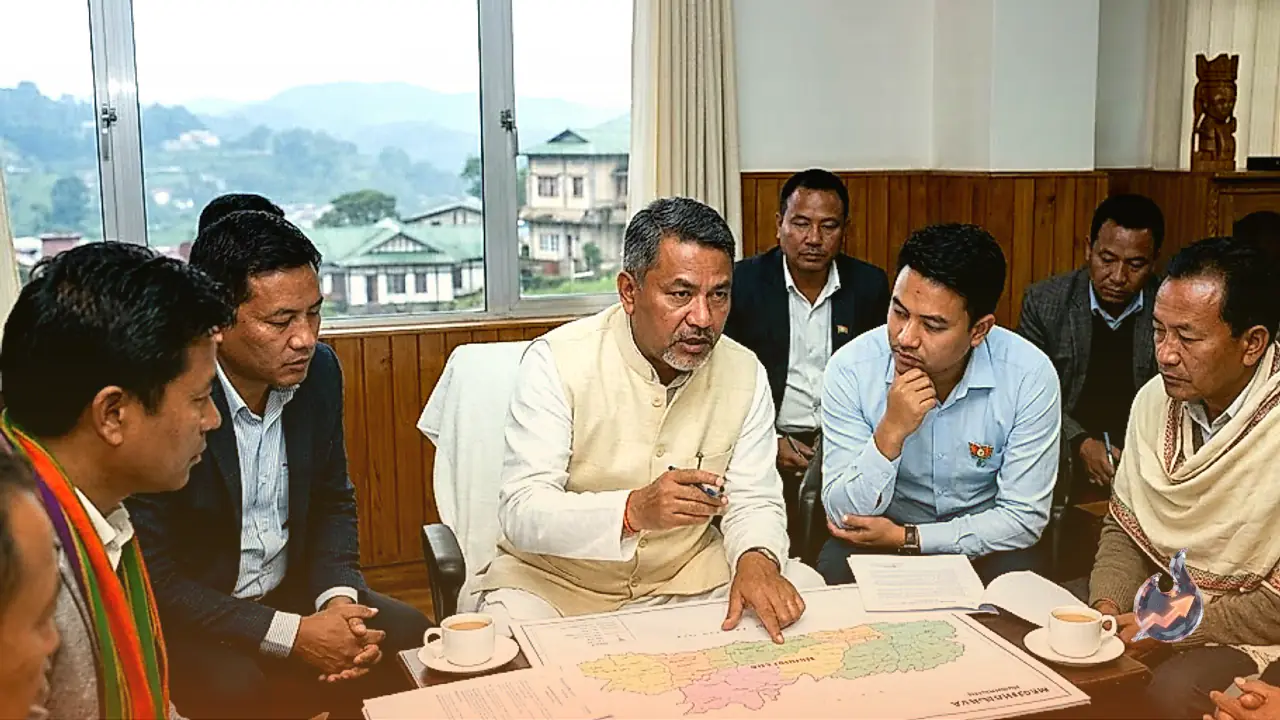 मेघालय में 8 विधायकों के पाला बदलने के बाद भाजपा ने मांगी कैबिनेट में बड़ी हिस्सेदारी