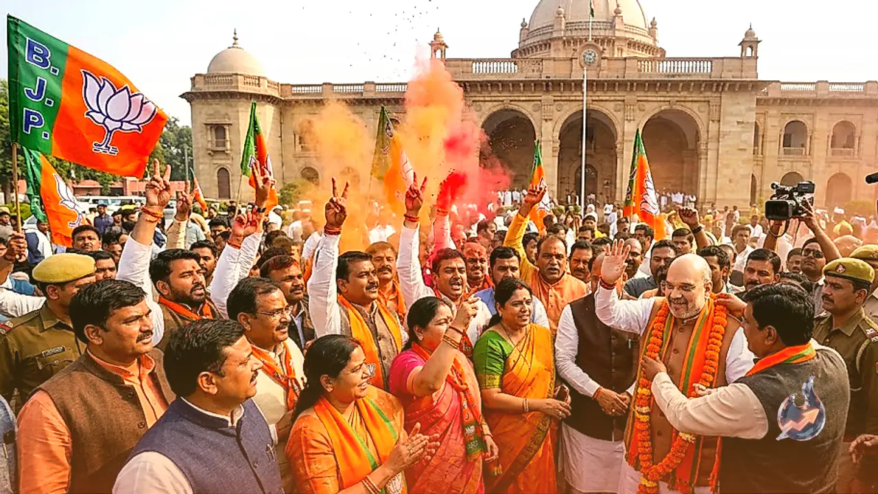 BJP Sweeps 10 of 12 Rajya Sabha Seats Across Three States as Congress Draws a Blank