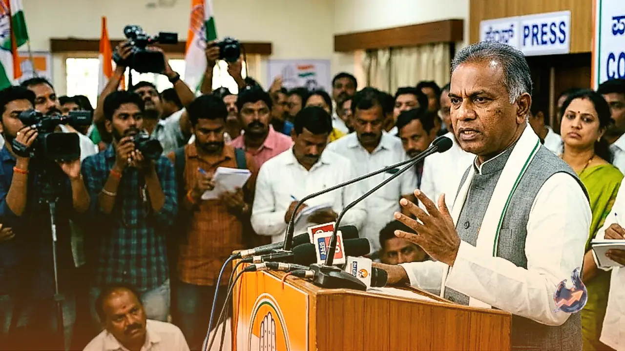 BK Hariprasad Sparks Controversy After Calling Delhi Riots Accused Umar Khalid a Nationalist