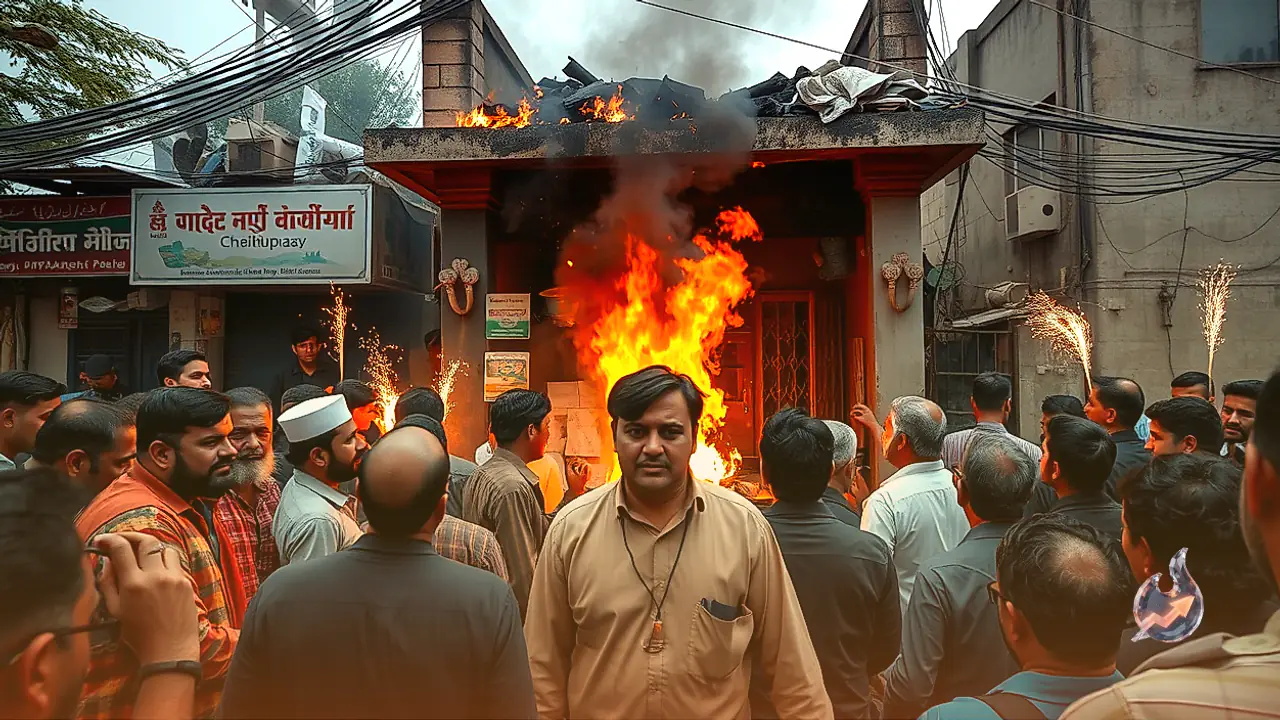 Blasphemy Allegation Sparks Mob Violence in Sheikhupura as Christian Man's House and Pharmacy Torched
