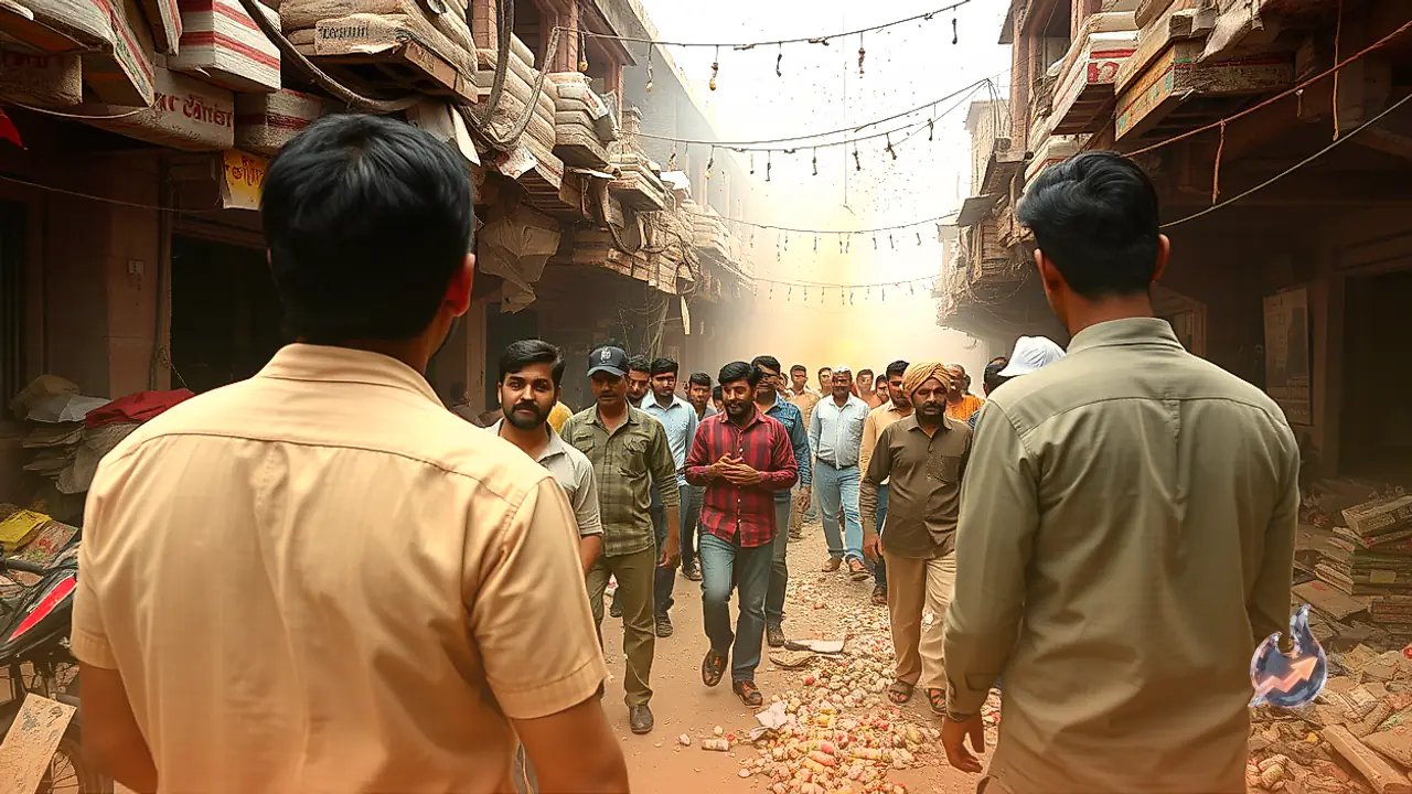 Blast Rocks Sahibabad Community Hall While Packing Crackers into Ravana Effigy, Five Injured