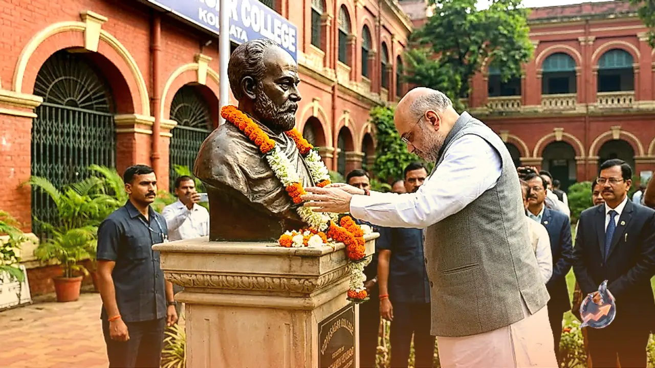 Amit Shah Pays Tribute to Bengal Renaissance Legend Ishwar Chandra Vidyasagar on Death Anniversary, Commemorating His Legacy in Education