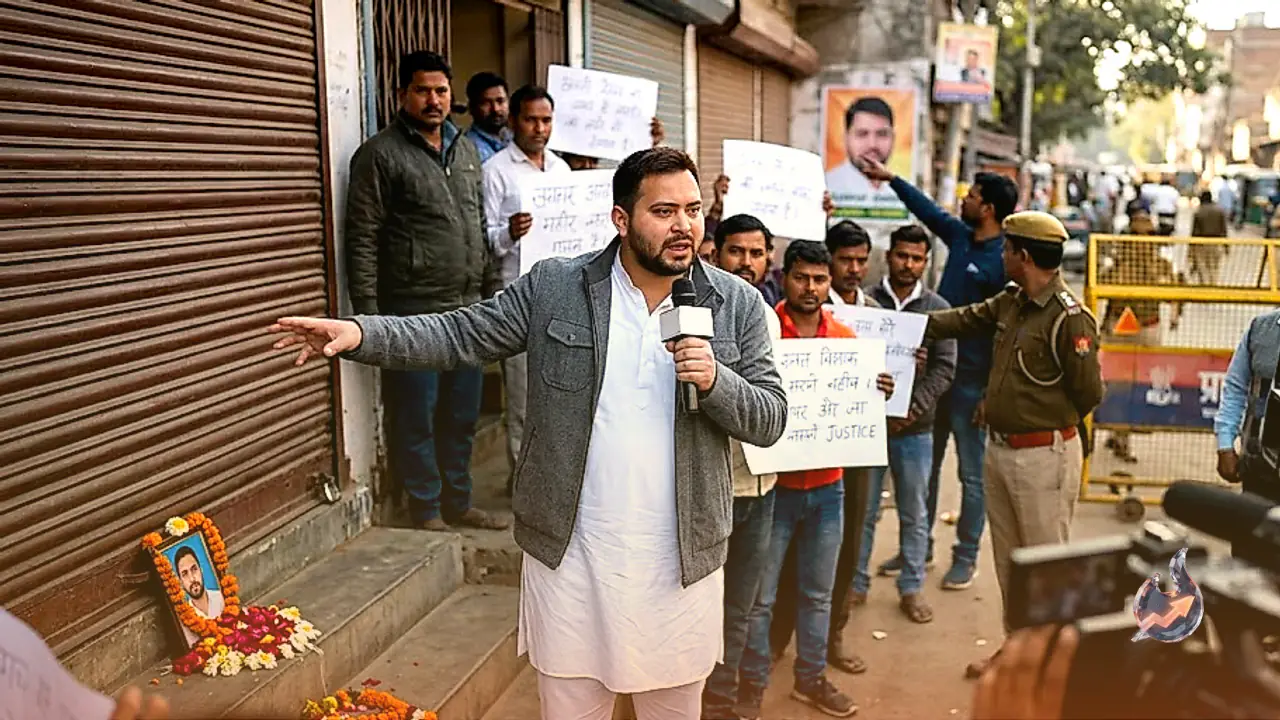 Banti Yadav Murder Case: Tejashwi Yadav Questions Samrat Chaudhary Government Over Alleged Racket
