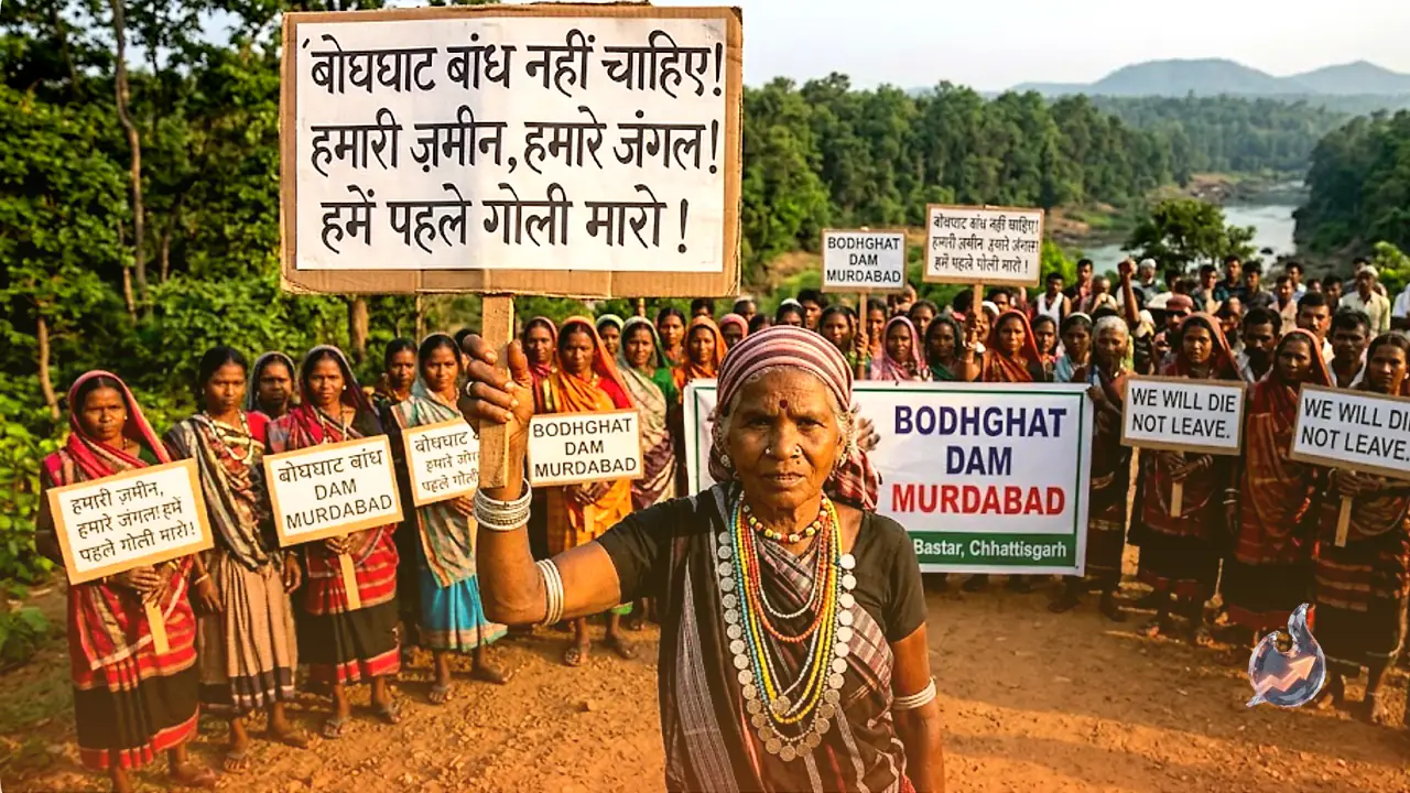 Bastar Tribals Defy Bodhghat Dam Revival: 'Shoot Us First, Then Build Your Dam'