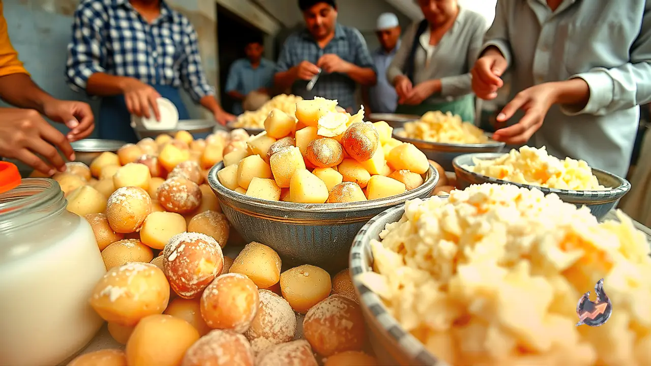 Boiled Potatoes and Milk Keep Rotis Wonderfully Soft Throughout the Day