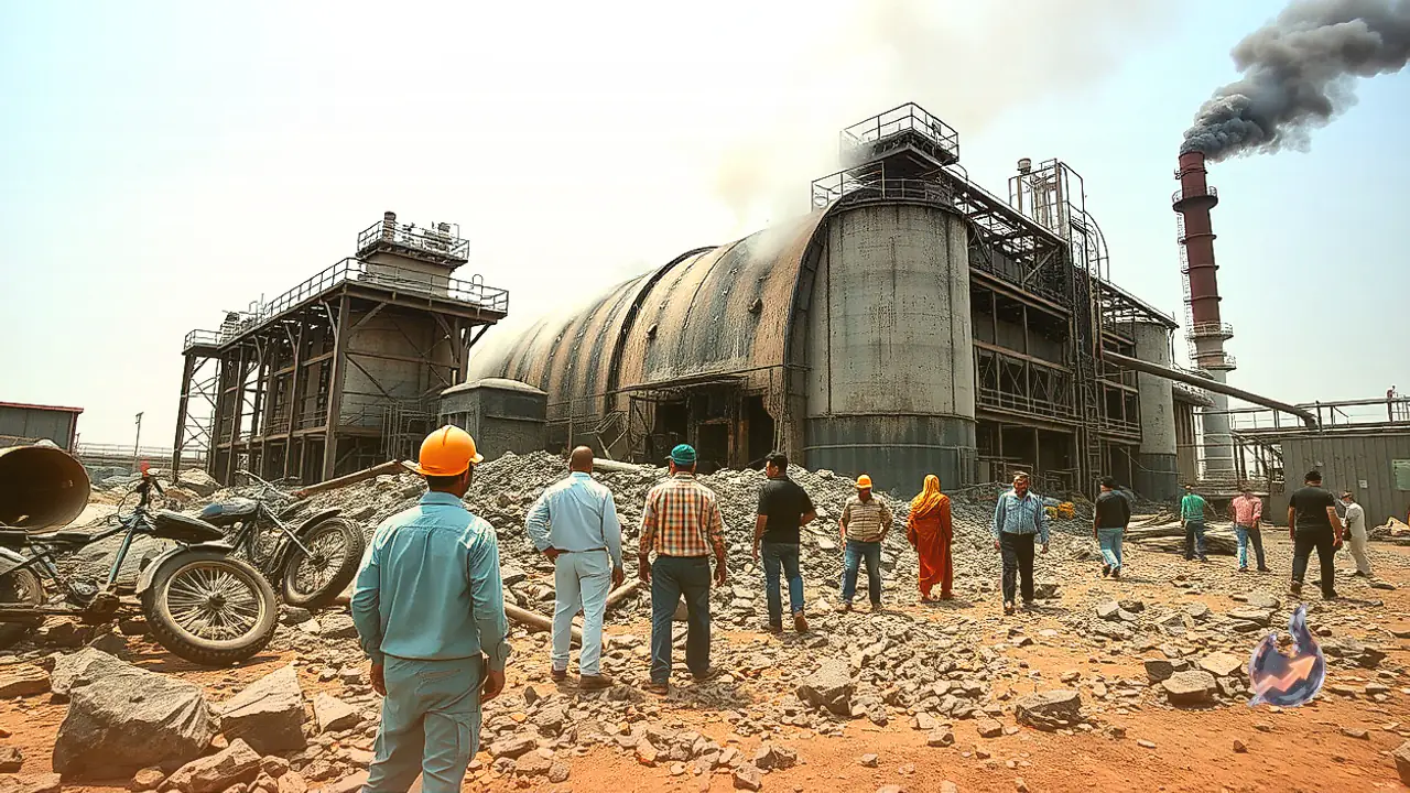Boiler Blast Rocks Chemical Plant In Gandhinagars Kalol Leaving Four Workers Dead