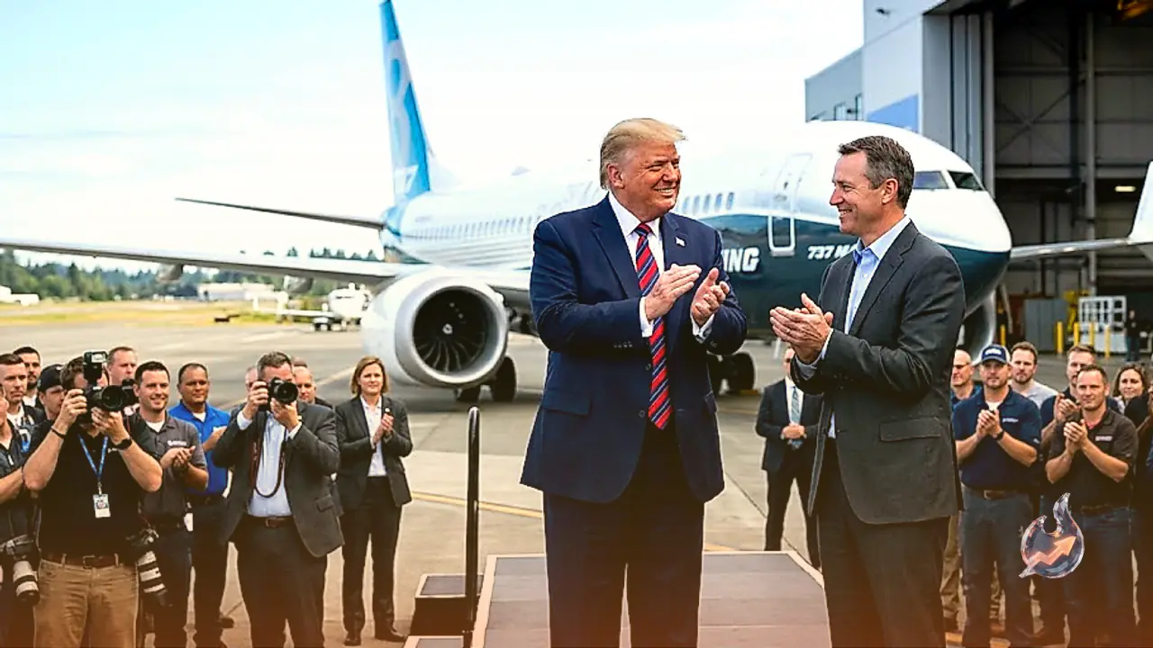 US President Donald Trump Applauds Boeing 737 Max for Exceptional Structural Strength