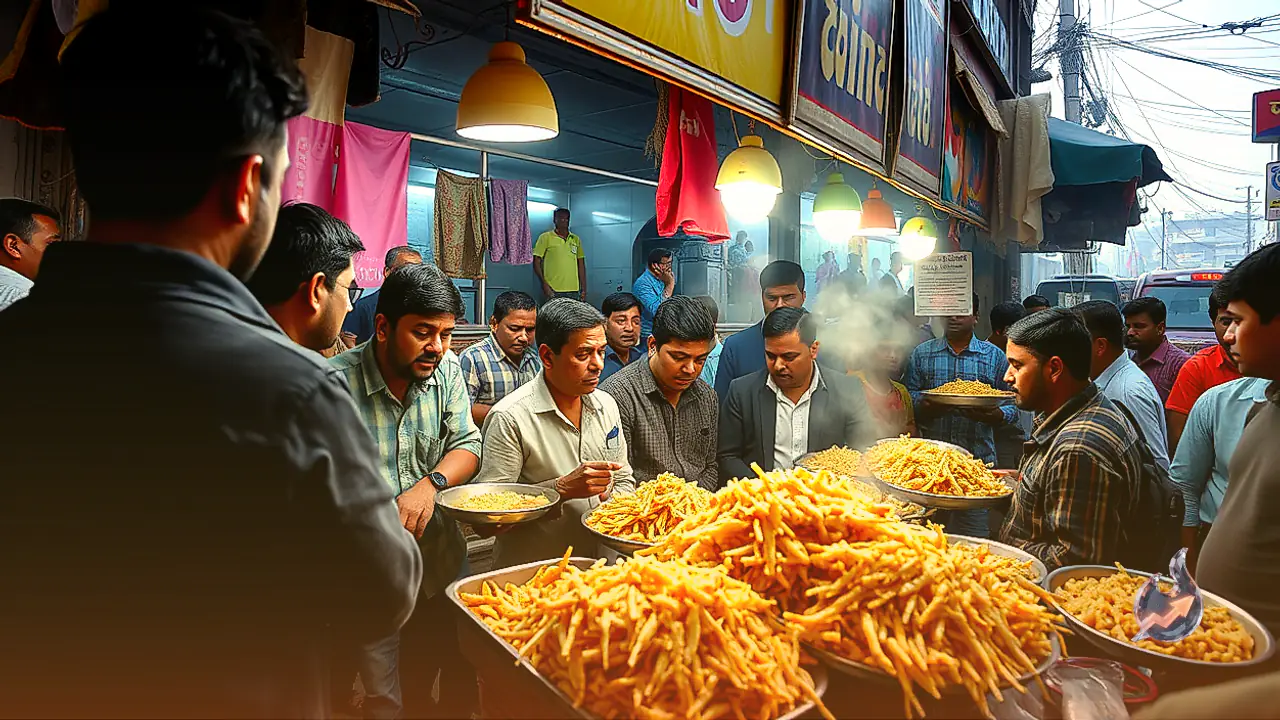 Bokaro Food Stall Draws Crowds With Its Quirky Breakup Schezwan Fried Rice