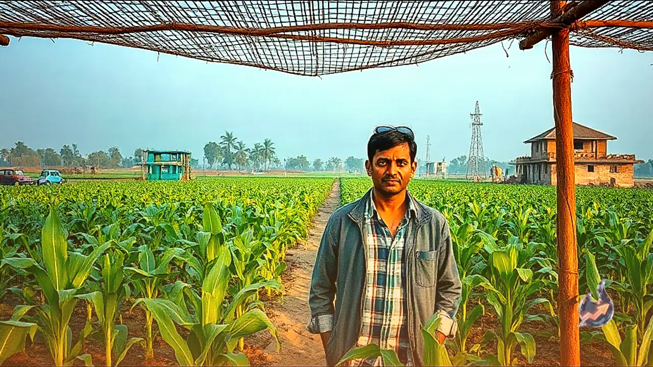 बोकारो के किसान ने मचान विधि में अपनाया सह-फसली मॉडल, मक्का और नेनुआ से कमाया 1.5 लाख का शुद्ध लाभ