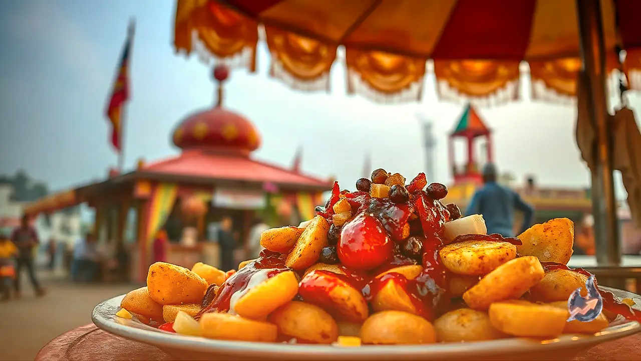 Bokaro Stall Serves Huge Bahubali Chaat Packed With 75 Ingredients and Dry Fruits for 50 Rupees