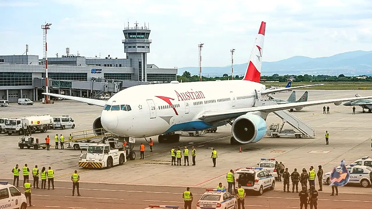 Bomb Alert Diverts Austria-Bound Commercial Jet to Bulgaria Under Fighter Escort