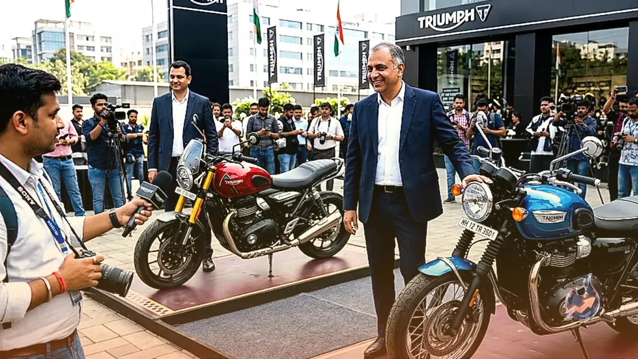 Bonneville T4 and T40 Enter India as Triumph Expands 350cc Classic Lineup