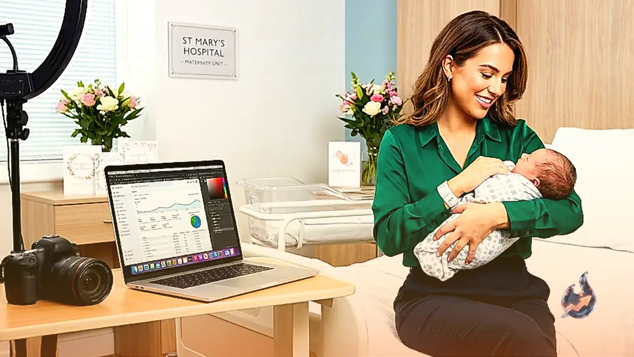 Bonnie Blue welcomes newborn via C-section and immediately returns to work