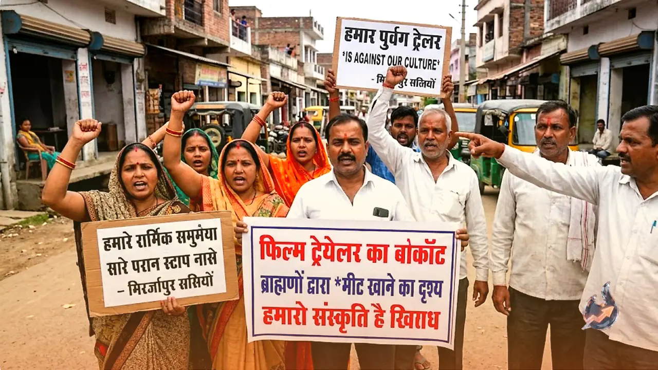 ब्राह्मणों को मांस खाते दिखाने पर भड़का मिर्जापुर, फिल्म को बताया छवि से छेड़छाड़