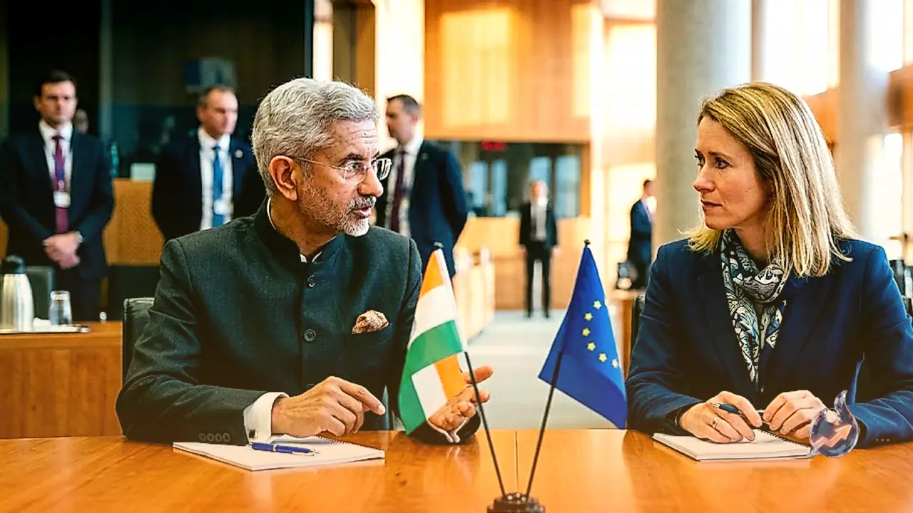 Jaishankar Begins Brussels Visit With High-Level Talks at the EU
