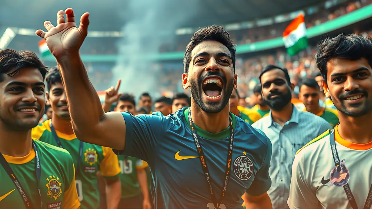 Brazil Overcomes Spirited Indian Start to Seal 4-0 Friendly Win in Kolkata