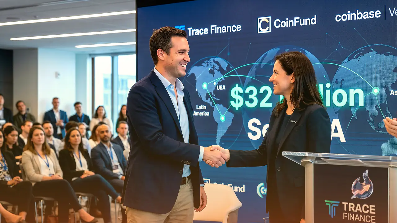 Trace Finance Lands $32 Million to Wire Stablecoins Into Real Bank Rails, With CoinFund and Coinbase Leading the Bet