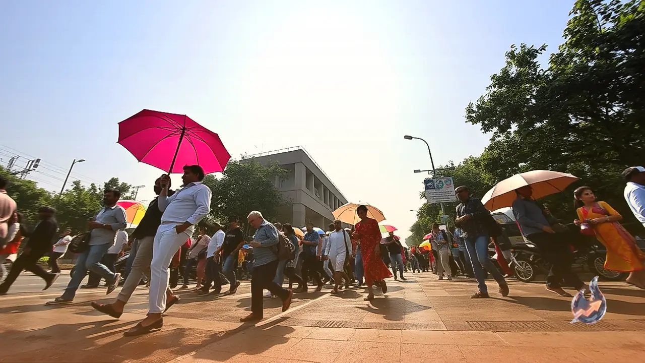 Bright Sunshine Grips Delhi-NCR as Monsoon Departs, Maximum Temperature May Touch 36 Degrees